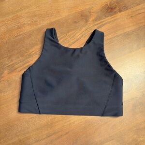 Athleta S Flex Spacer Black Sports Bra